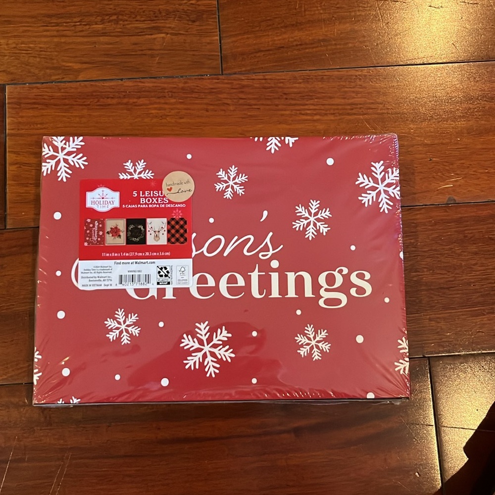 Red and Black Checkered Gift boxes new
